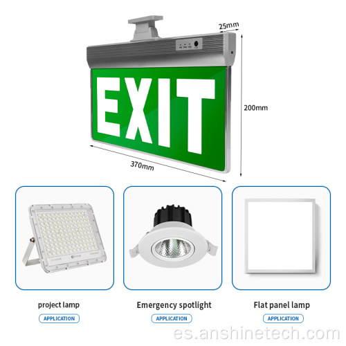Luz de señal de salida de emergencia LED de 4W